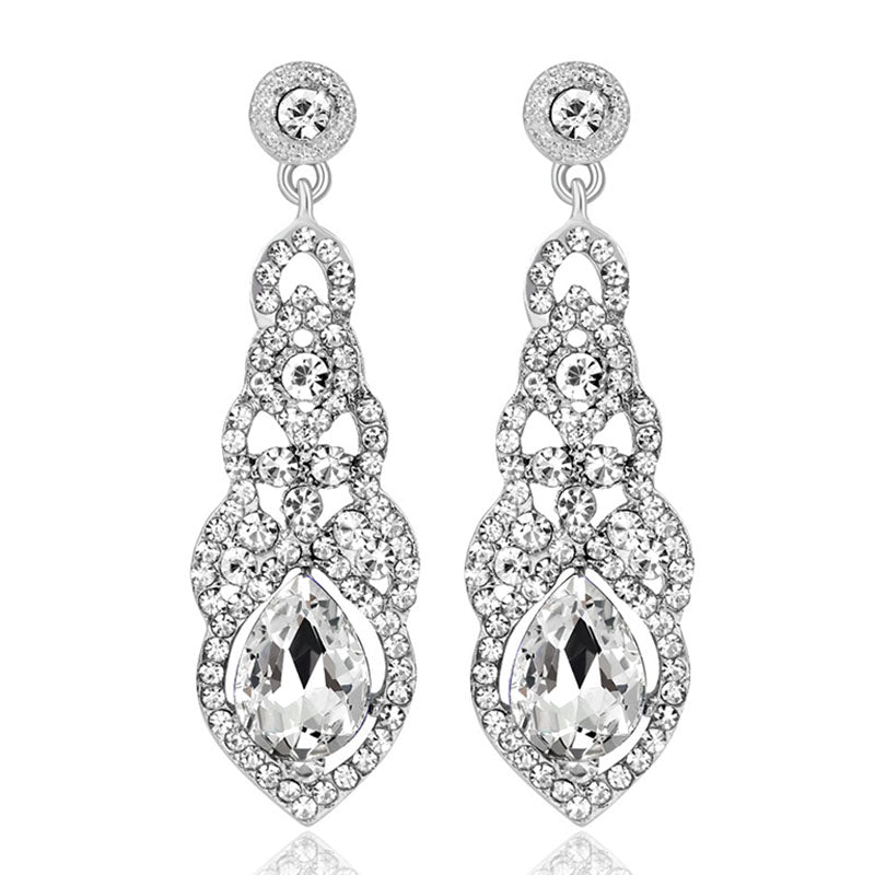 Stylish European Bride Geometric Earrings, Hot Selling