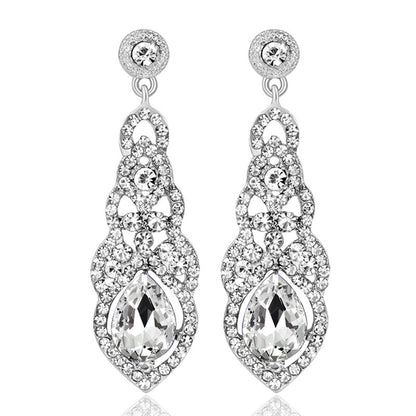 Stylish European Bride Geometric Earrings, Hot Selling