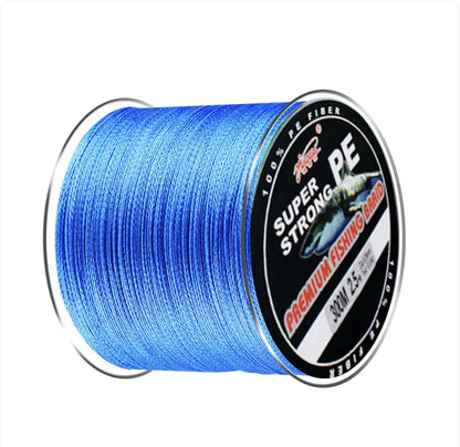 300m 4-Strand PE Braided Fishing Line