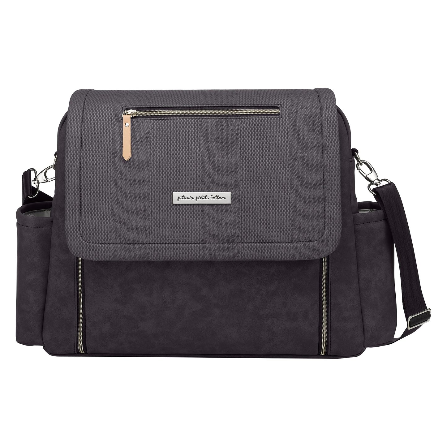 Petunia Pickle Bottom Boxy Backpack Deluxe | Diaper Bag | Diaper Bag Backpack for Parents | Top-Selling Stylish Baby Bag | Sophisticated and Spacious Backpack for On The Go Moms | Carbon Cable Stitch