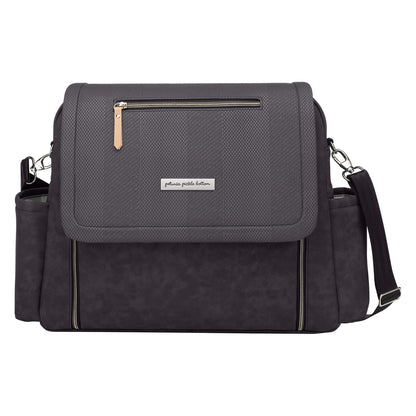 Petunia Pickle Bottom Boxy Backpack Deluxe | Diaper Bag | Diaper Bag Backpack for Parents | Top-Selling Stylish Baby Bag | Sophisticated and Spacious Backpack for On The Go Moms | Carbon Cable Stitch