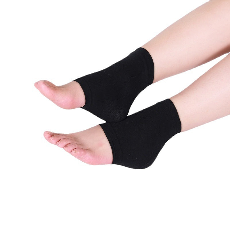Silicone Heel Protectors and Moisturizing Socks