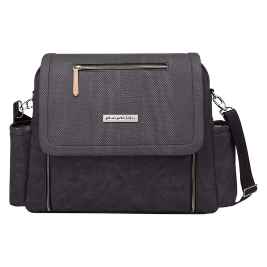 Petunia Pickle Bottom Boxy Backpack Deluxe | Diaper Bag | Diaper Bag Backpack for Parents | Top-Selling Stylish Baby Bag | Sophisticated and Spacious Backpack for On The Go Moms | Carbon Cable Stitch