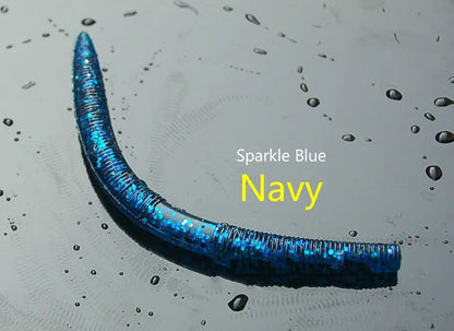 Soft Plastic Worm Fishing Bait