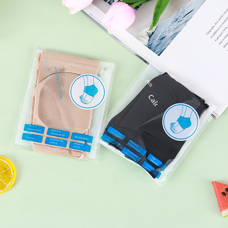 Silicone Heel Protectors and Moisturizing Socks
