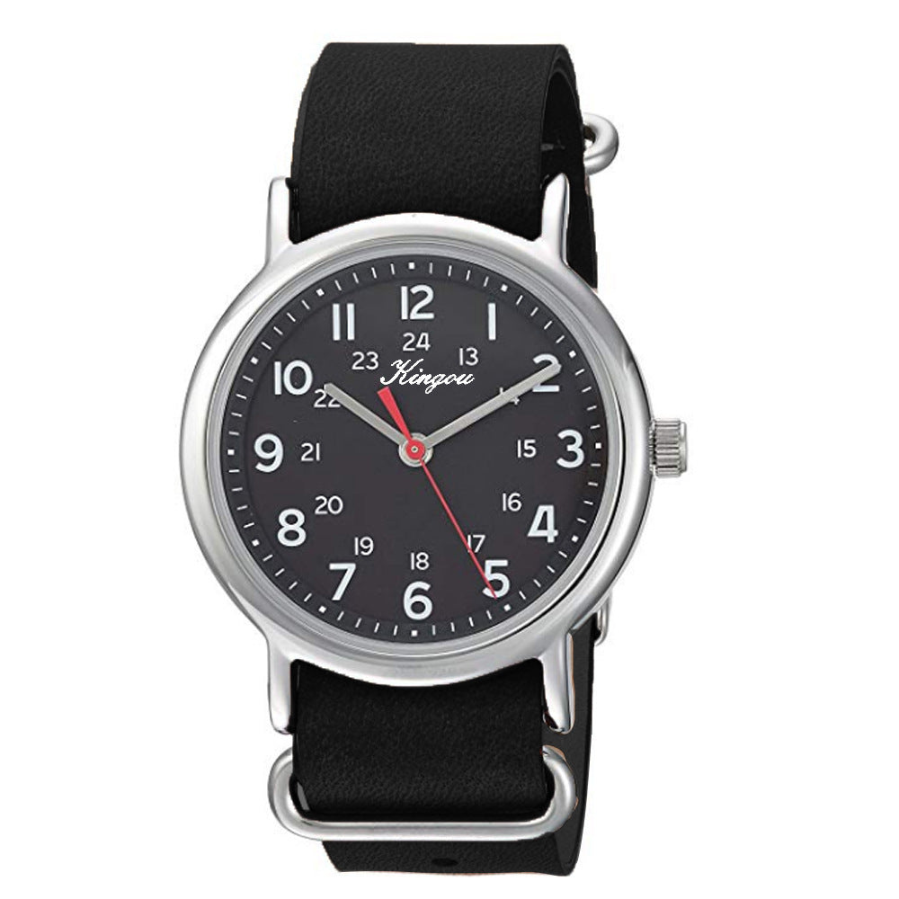 Nylon Band Student Quartz Watch - Hot Selling Model