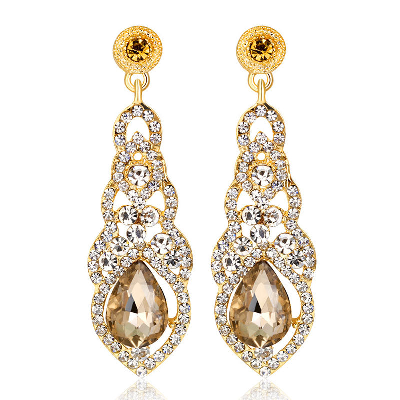 Stylish European Bride Geometric Earrings, Hot Selling