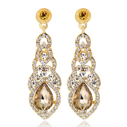 Stylish European Bride Geometric Earrings, Hot Selling