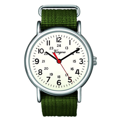 Nylon Band Student Quartz Watch - Hot Selling Model