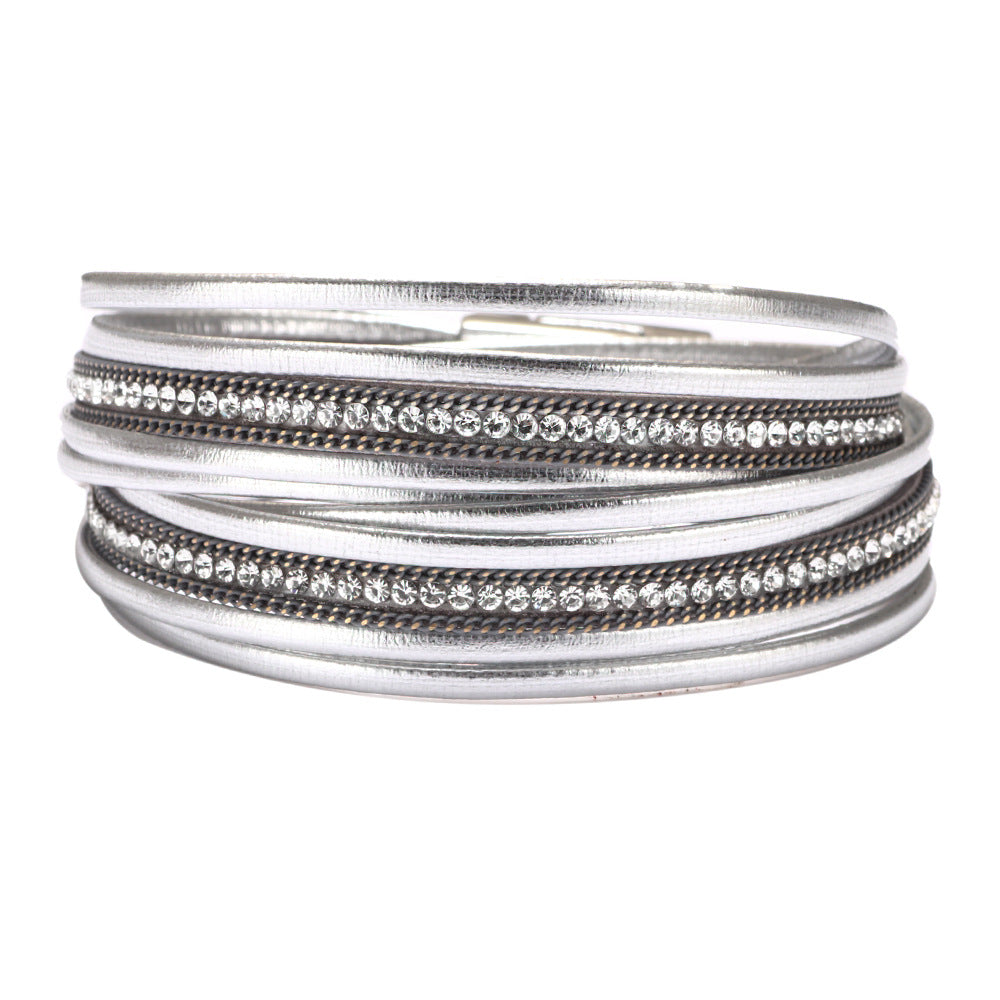 Best-selling Colorful Rhinestone Diamond Bracelet