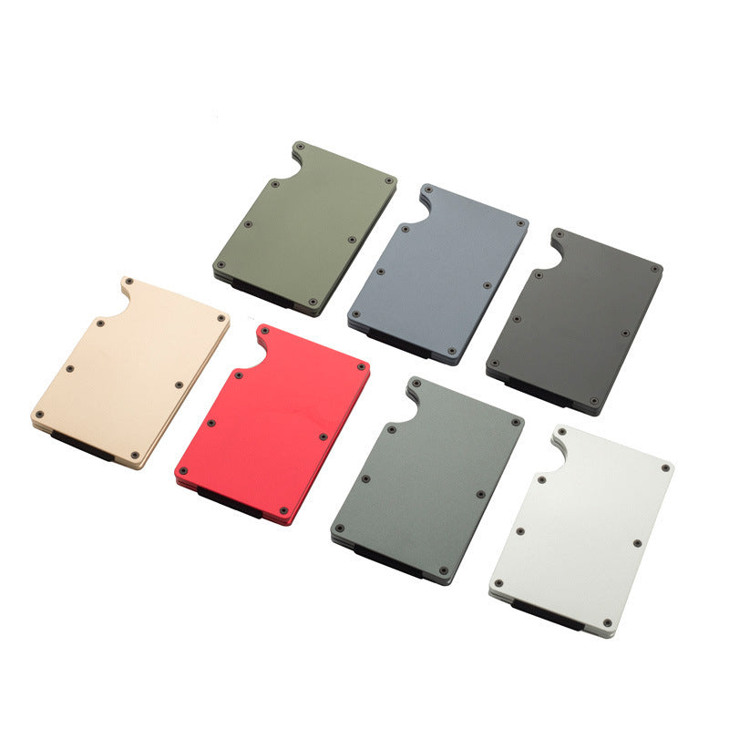 Aluminum Alloy Carbon Fiber Wallet (Hot-selling Model)