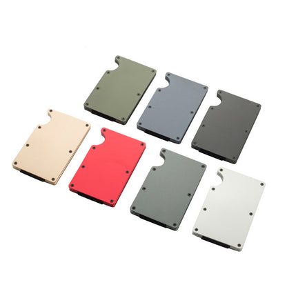 Aluminum Alloy Carbon Fiber Wallet (Hot-selling Model)